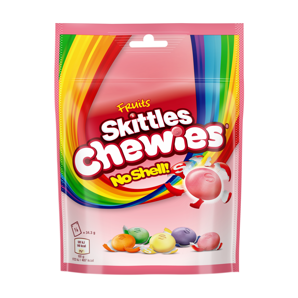 Skittles Chewies Fruit Flavoured Sweets 137g