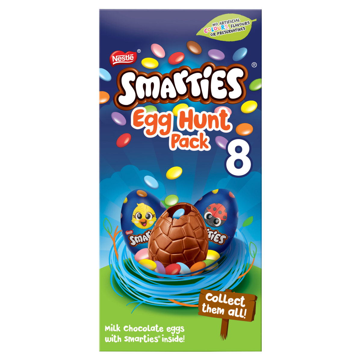 Smarties 8 Egg Hunt 140g