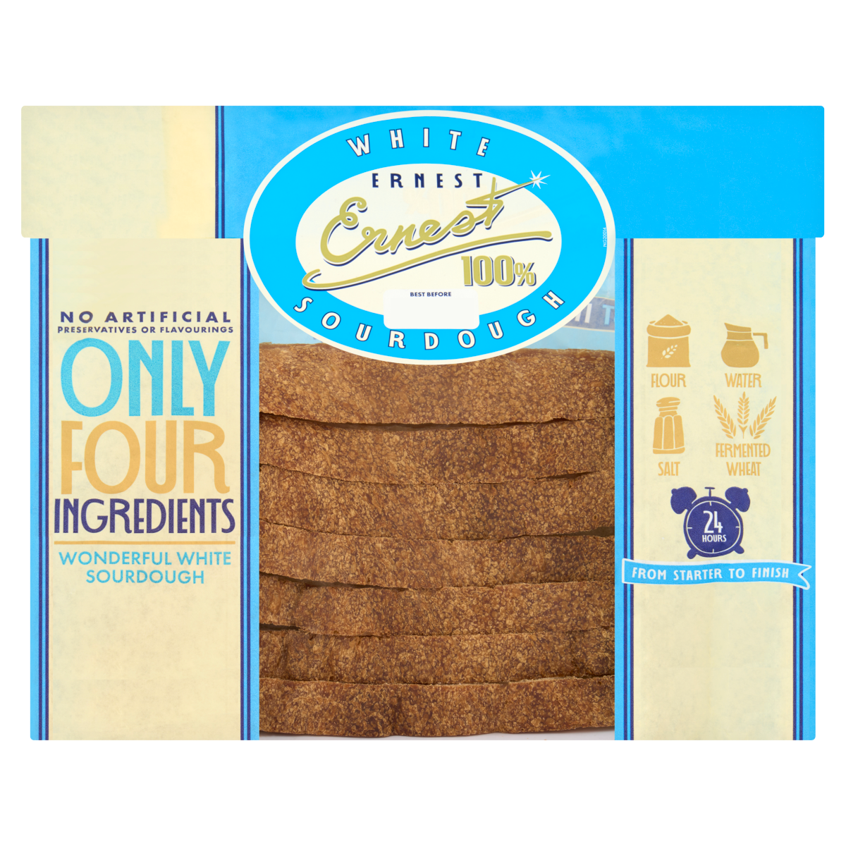 Ernest 100% White Sourdough 450g