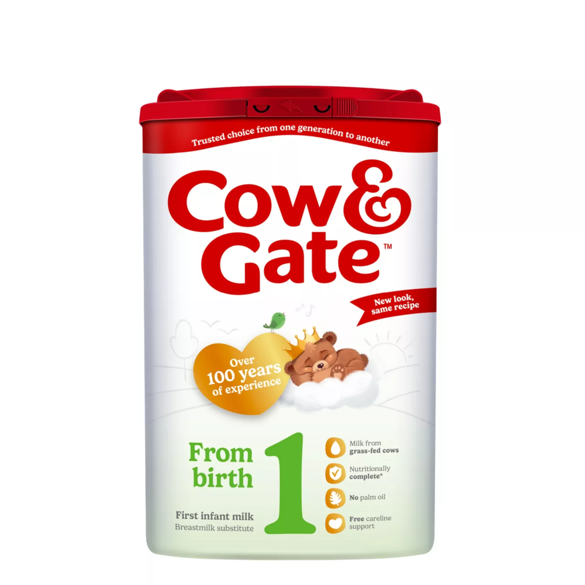 Cow & Gate 1 First Baby Milk Formula Powder from Birth 800g