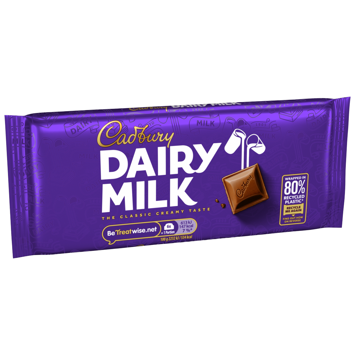 Cadbury Dairy Milk Classic Chocolate Bar 110g