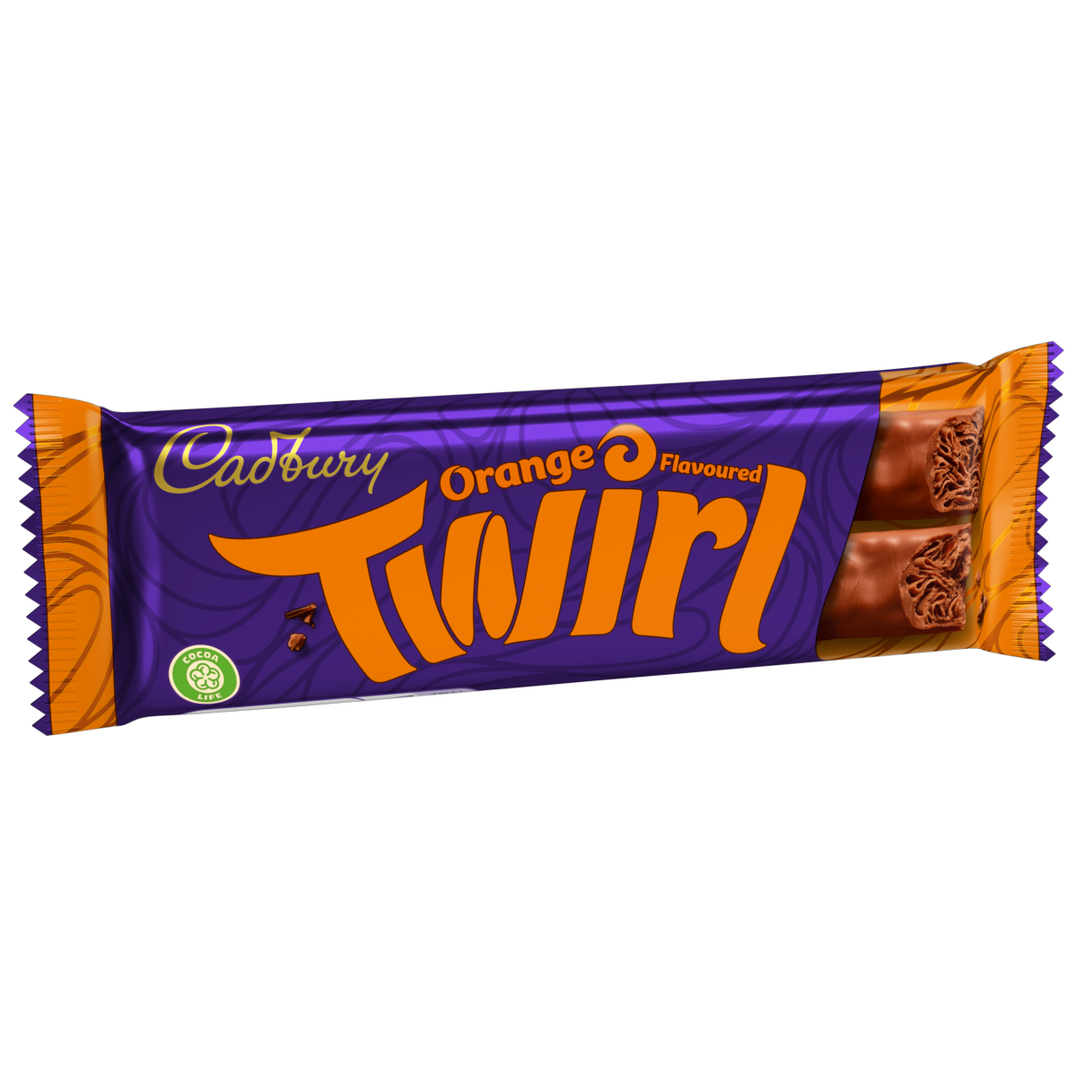 Cadbury Twirl Orange Chocolate Bar 43g