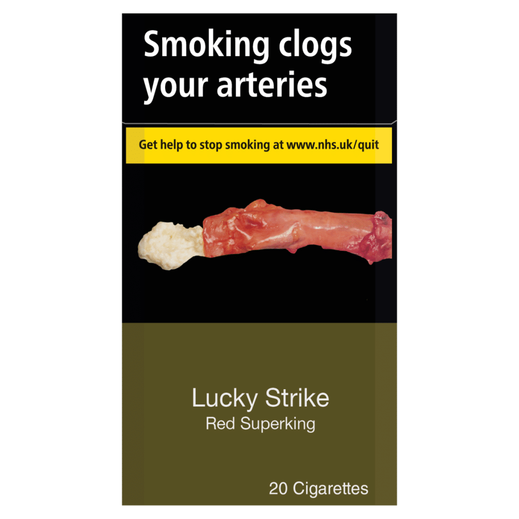 Lucky Strike Red Superking 20 Cigarettes