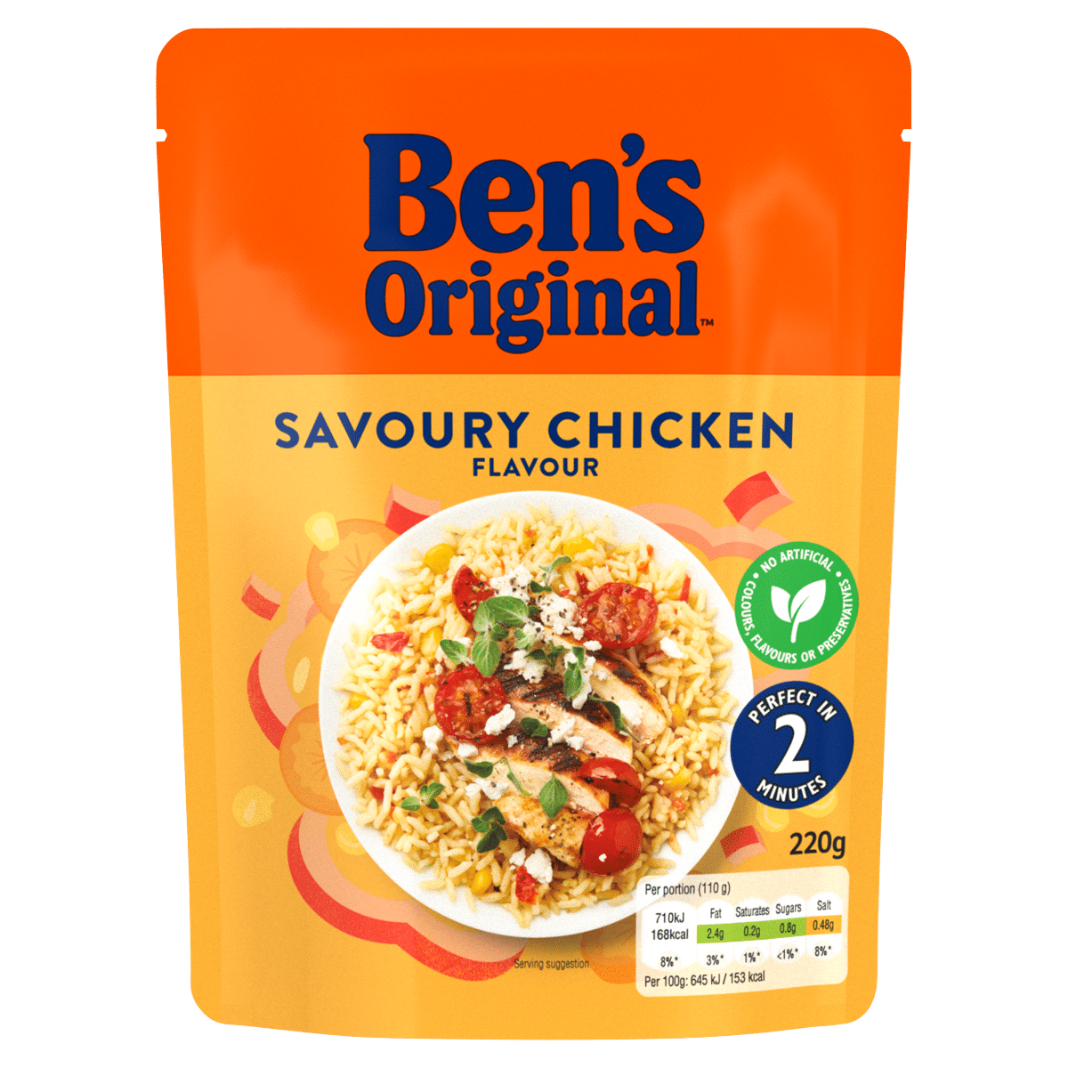Ben’s Original Savoury Chicken Microwave Rice 220g
