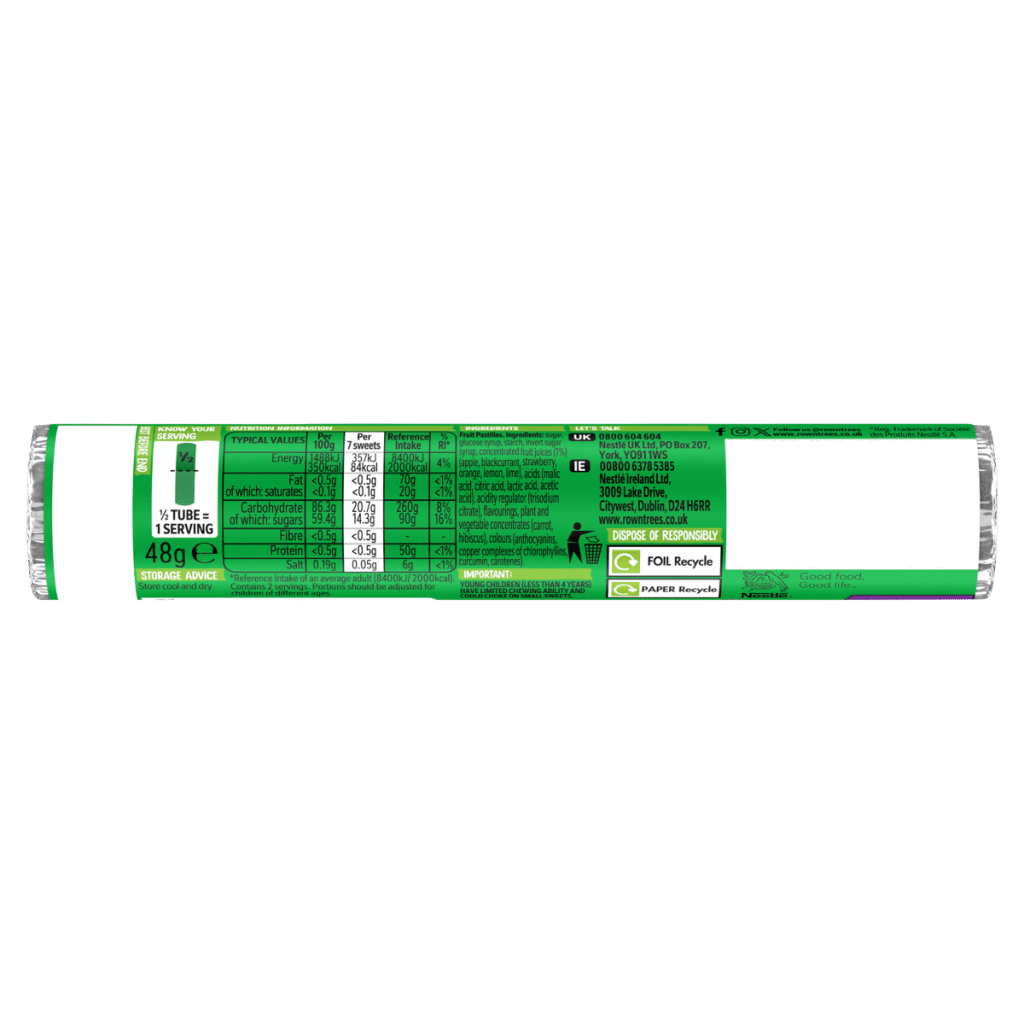 Rowntree’s Fruit Pastilles 48g