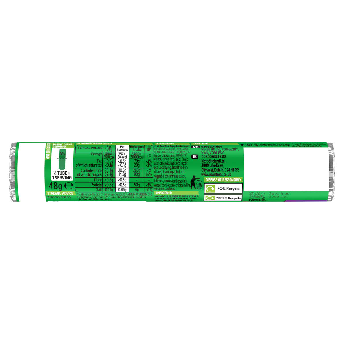 Rowntree’s Fruit Pastilles 48g