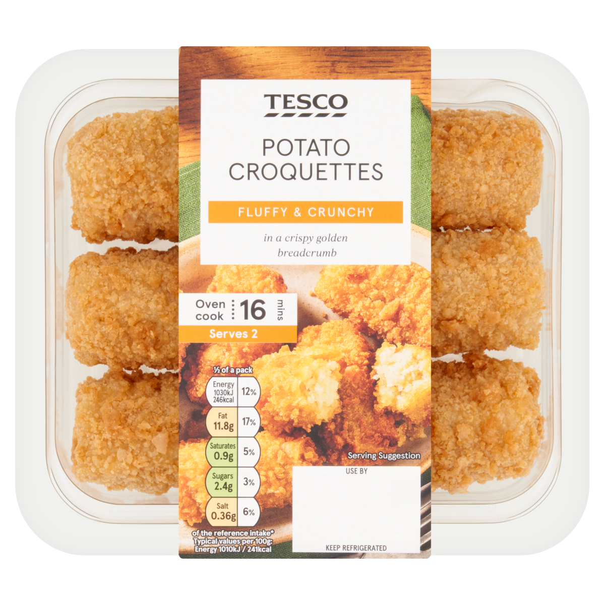 Tesco Potato Croquettes