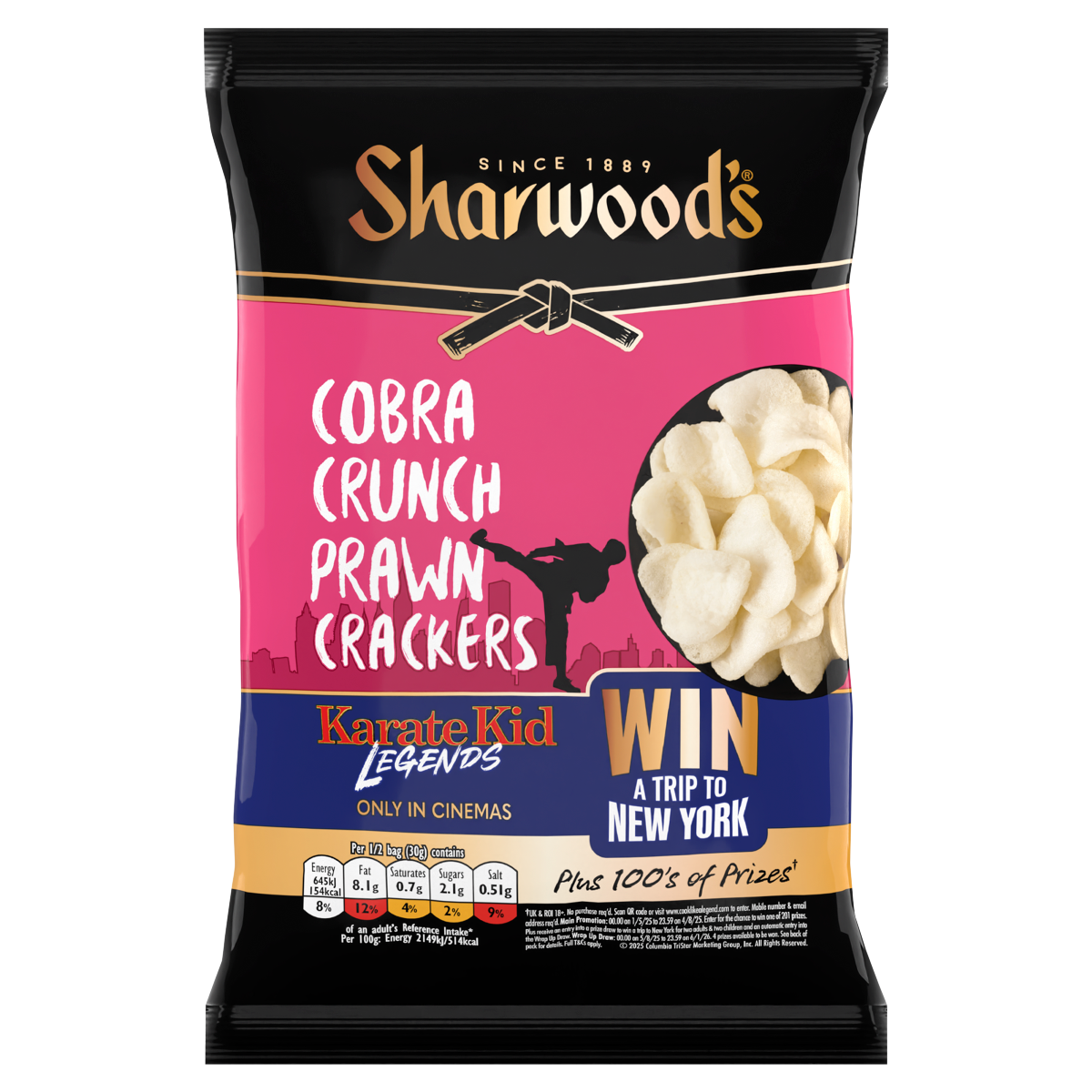 Sharwood’s Cobra Crunch Prawn Crackers  60g