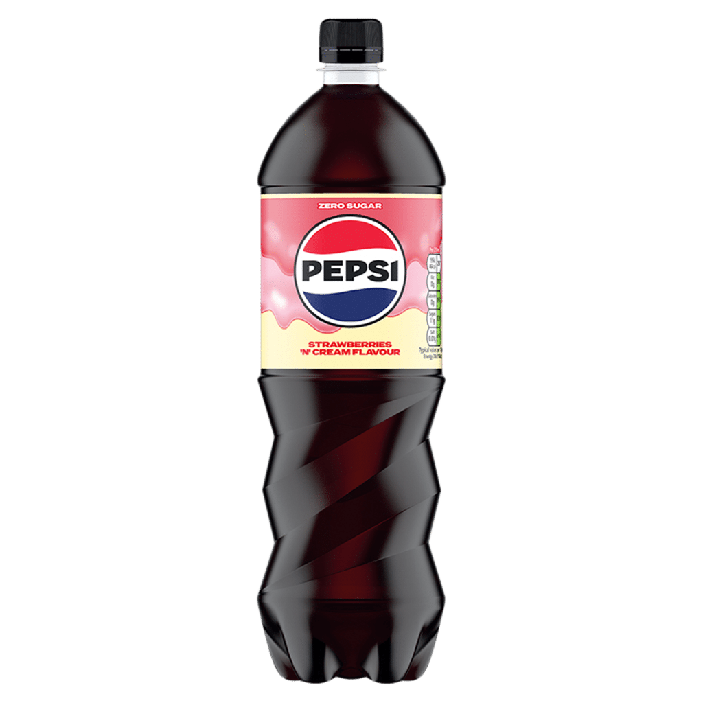 Pepsi Strawberries ‘N’ Cream Flavour 1.25 Litres