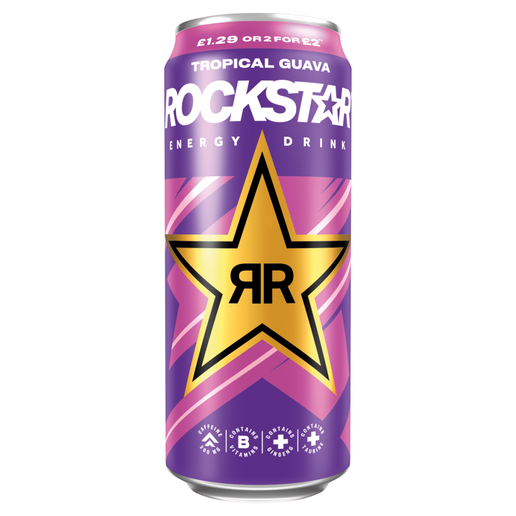 Rockstar Tropical Guava Energy Drink 500ml