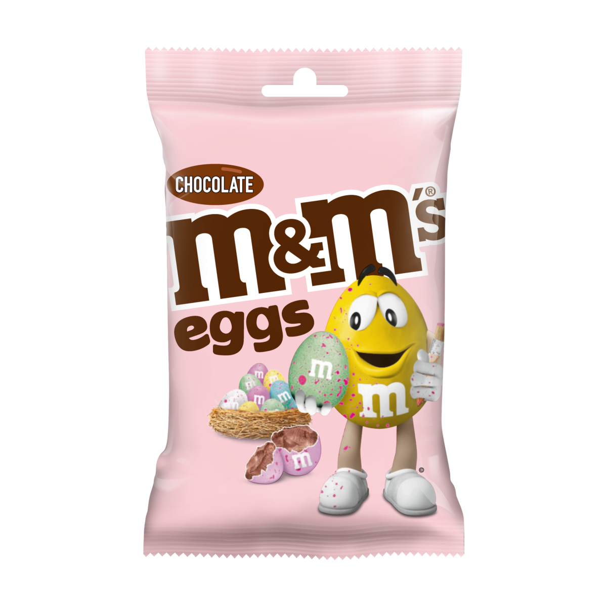 M&M’s Milk Chocolate Speckled Mini Easter Eggs Pouch Bag 80g