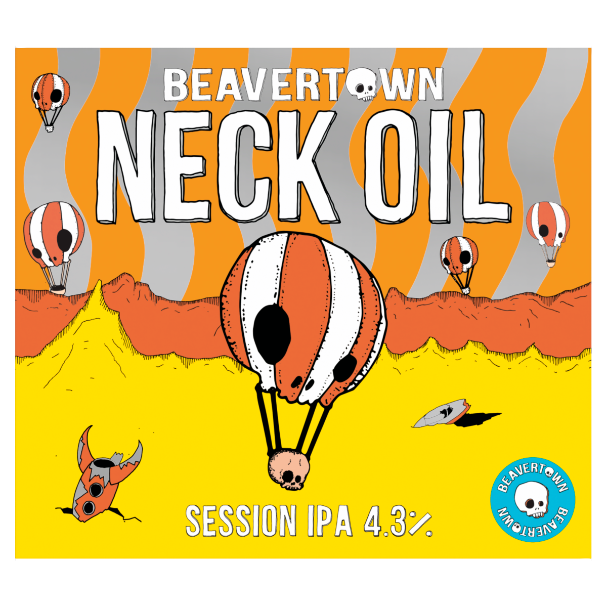 Beavertown Neck Oil Session IPA 4 x 330ml