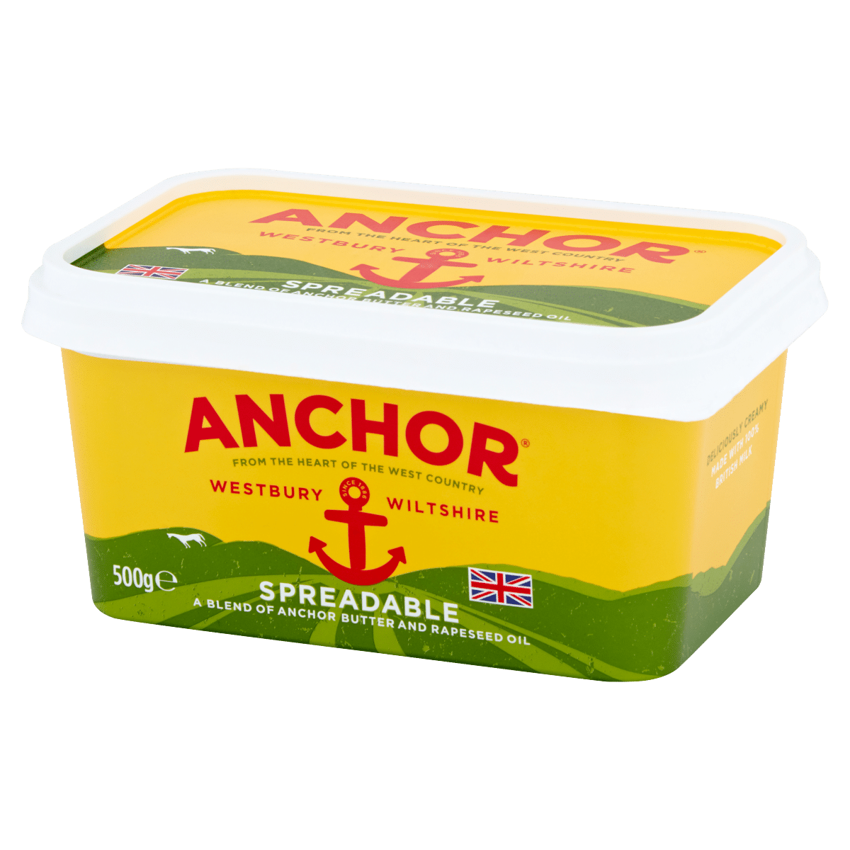 Anchor Spreadable Blend of Butter and Rapeseed Oil 500g