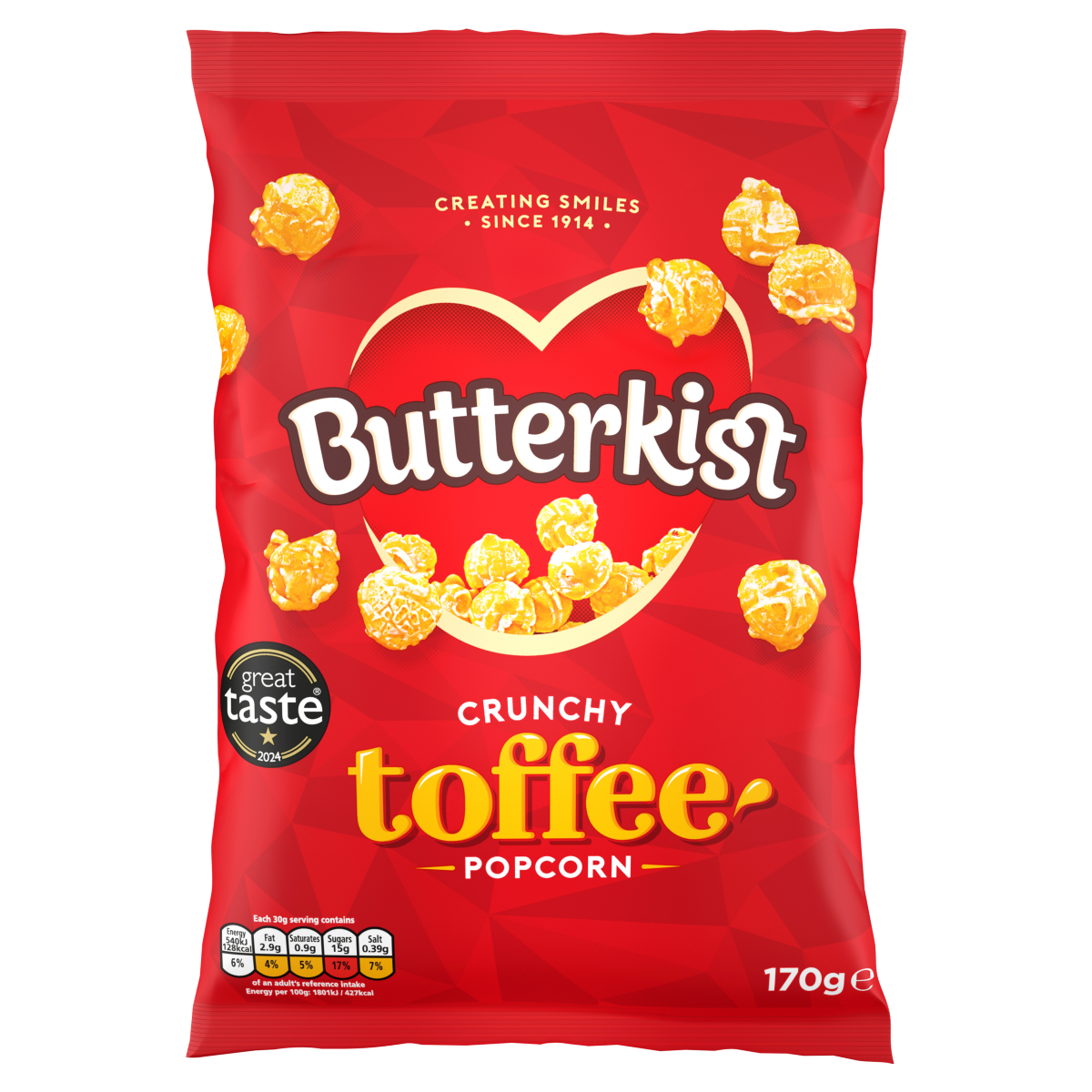Butterkist Crunchy Toffee Popcorn 170g