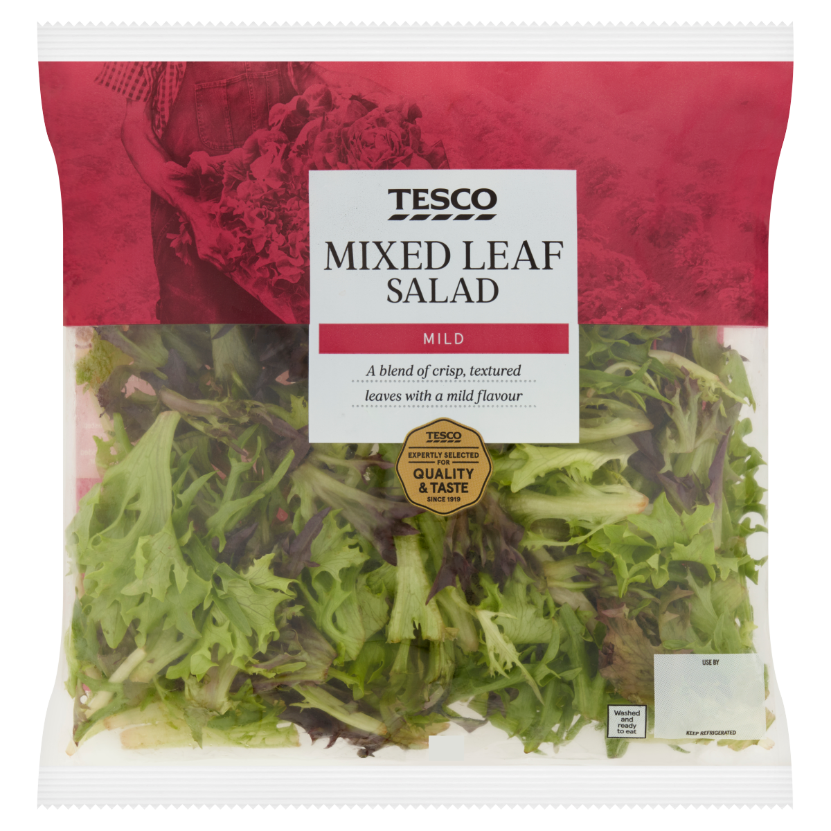 Tesco British Mixed Leaf Salad 120g