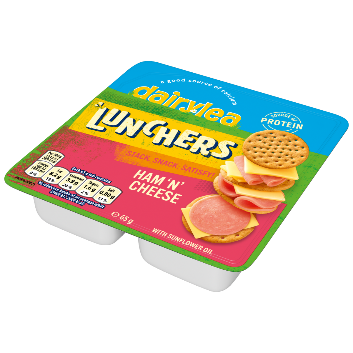 Dairylea Lunchers Ham And Cheese Convenience Meals 65g