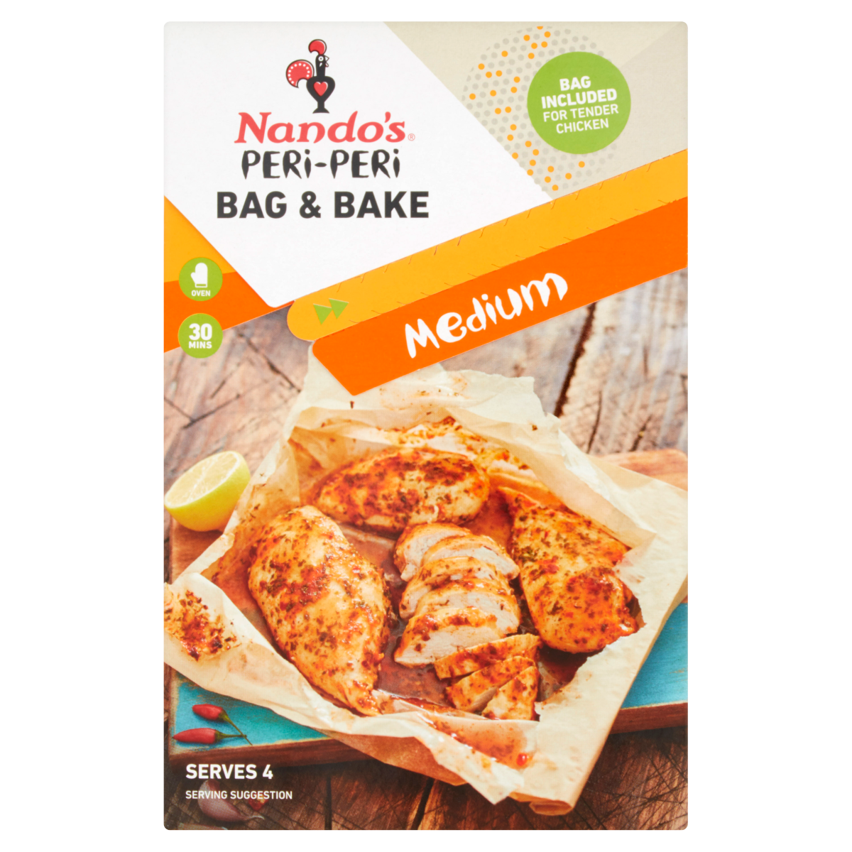 Nando’s Peri-Peri Bag & Bake Medium 20g