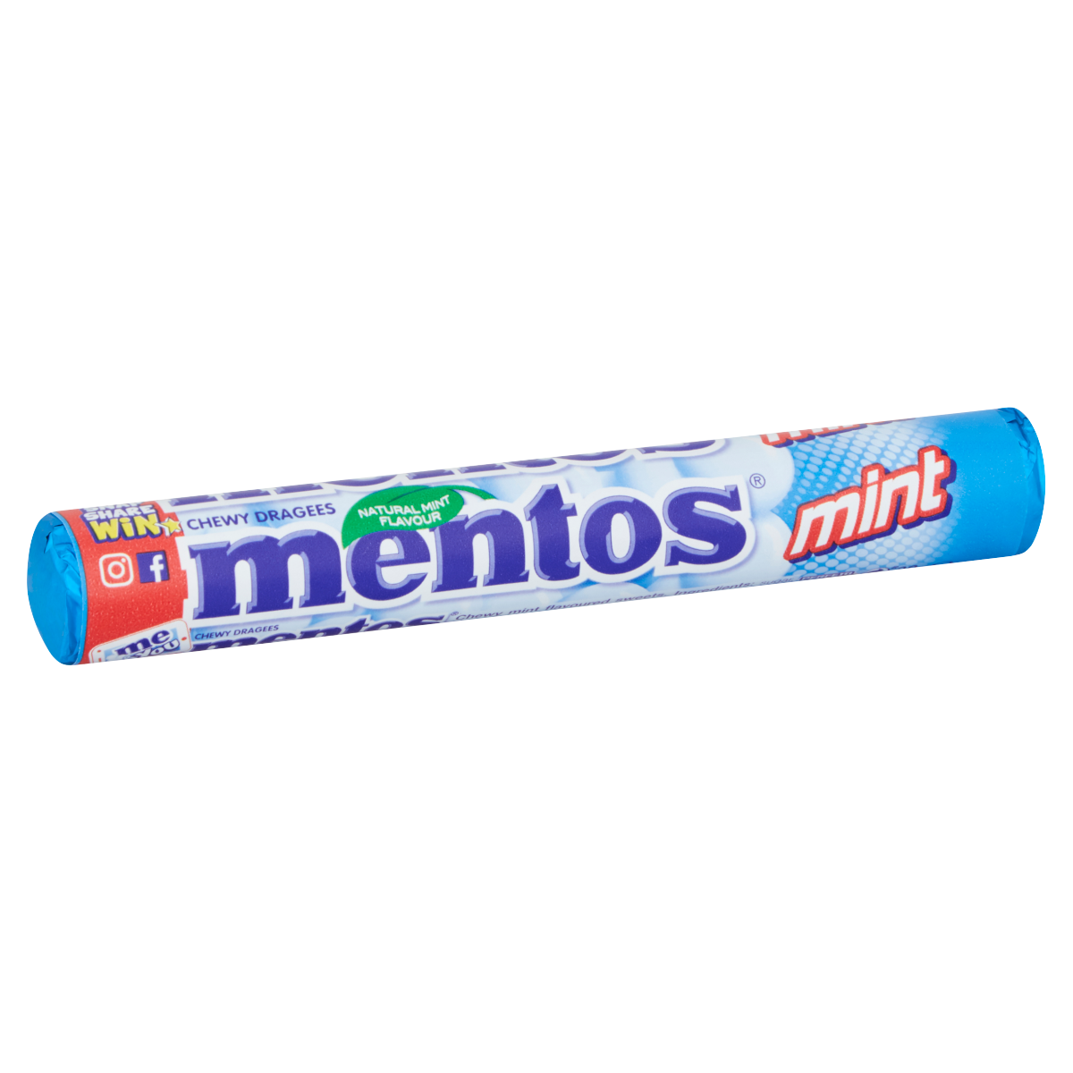 Mentos Mint Chewy Dragees 38g