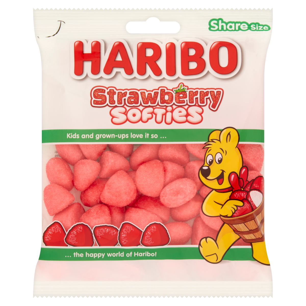 HARIBO Strawberry Softies 140g