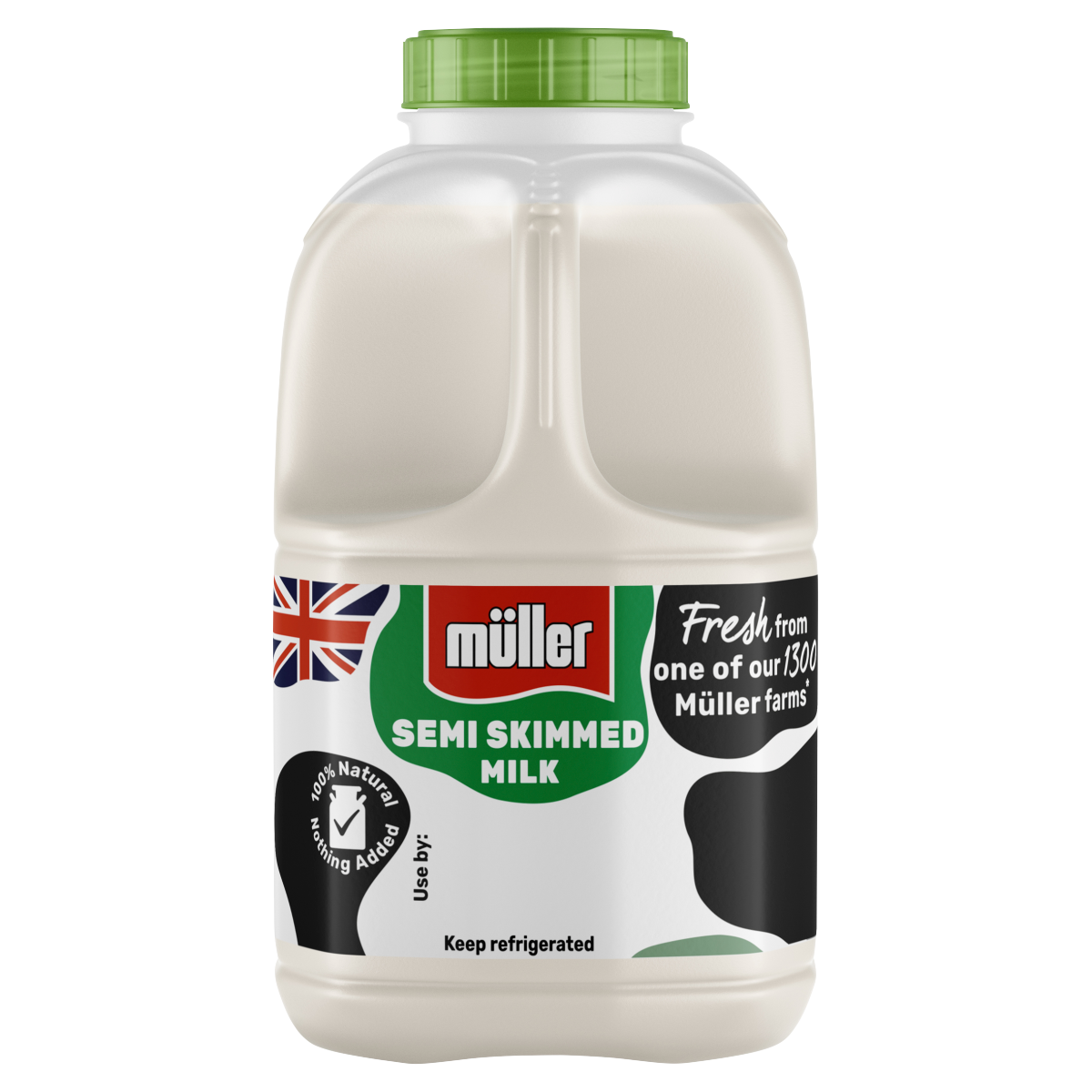 müller Semi Skimmed Milk 568ml