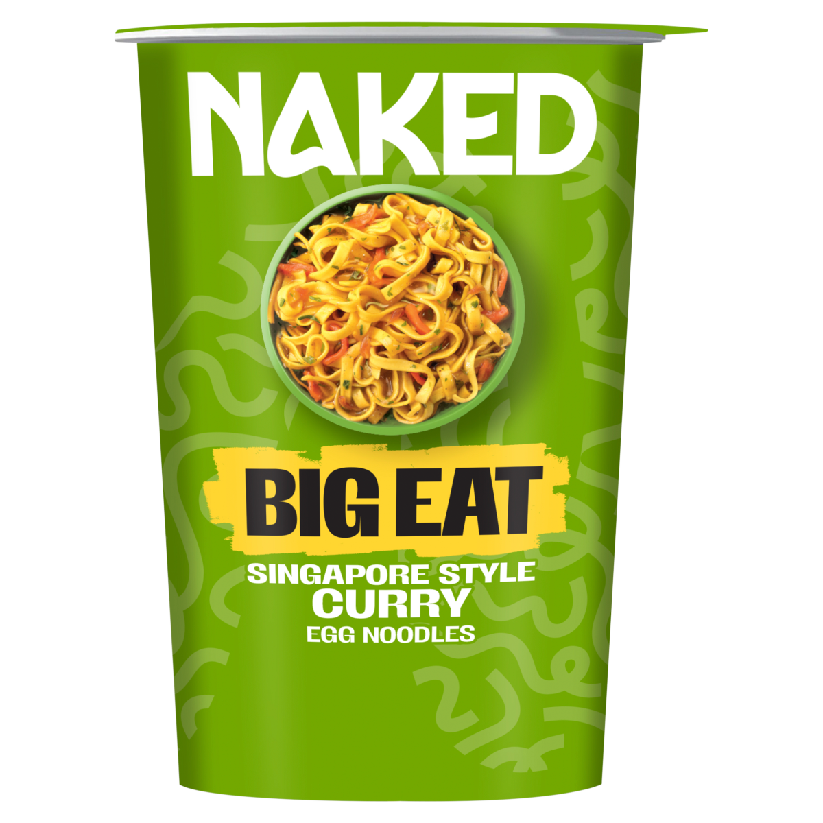 Naked Big Eat Singapore Style Curry Egg Noodles 104g