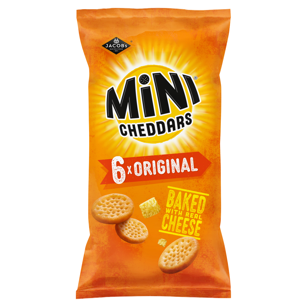 Jacob’s 6 Original Mini Cheddars 138g