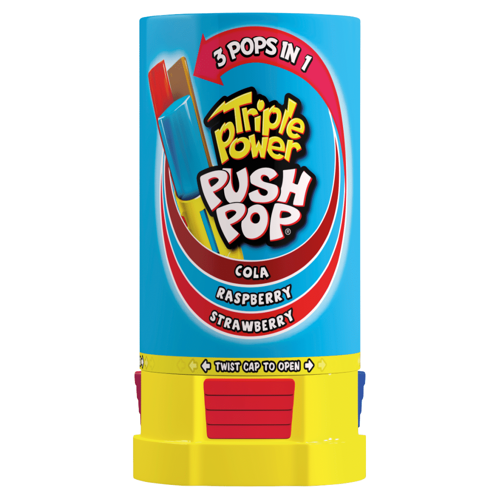Triple Power Push Pop 34g