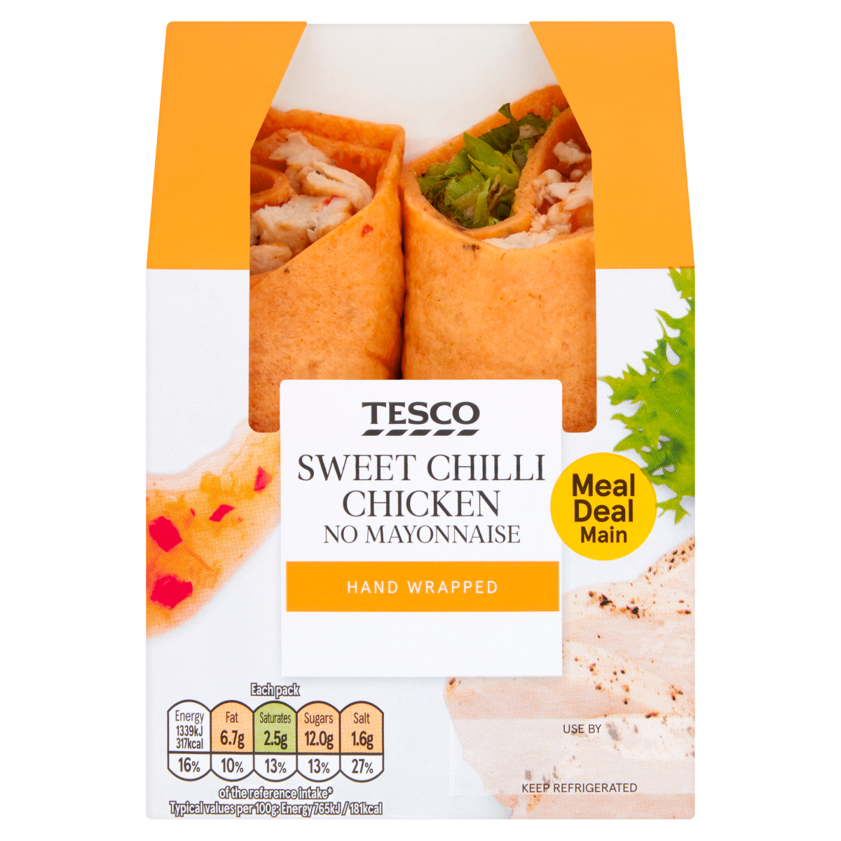 Tesco Sweet Chilli Chicken Meal Deal Main