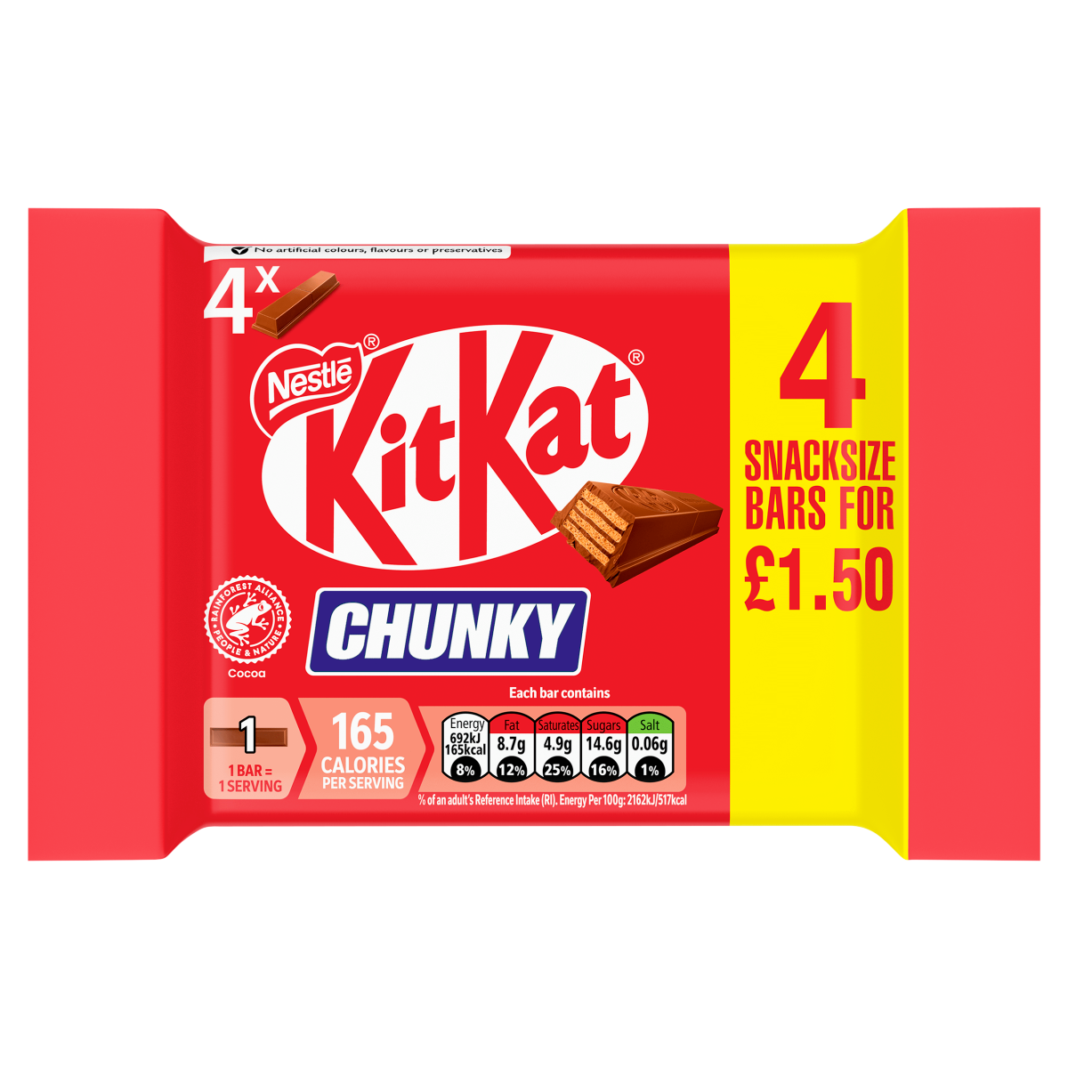 KitKat Chunky 4 x 32g (128g)