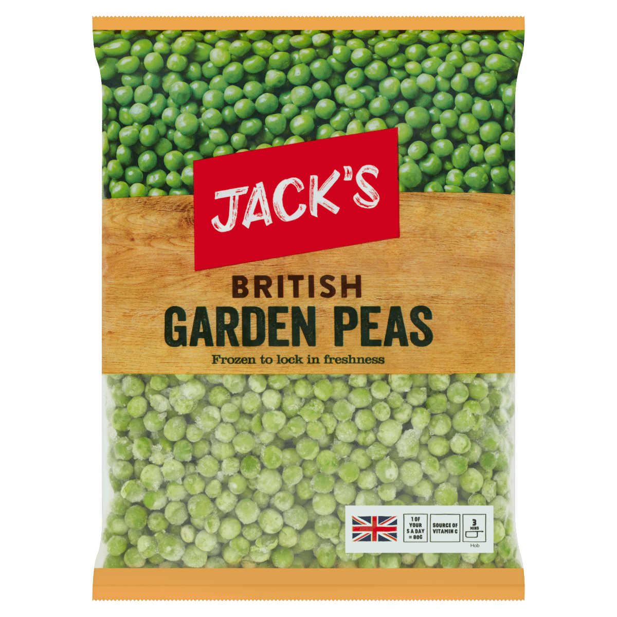 Jack’s British Garden Peas 900g