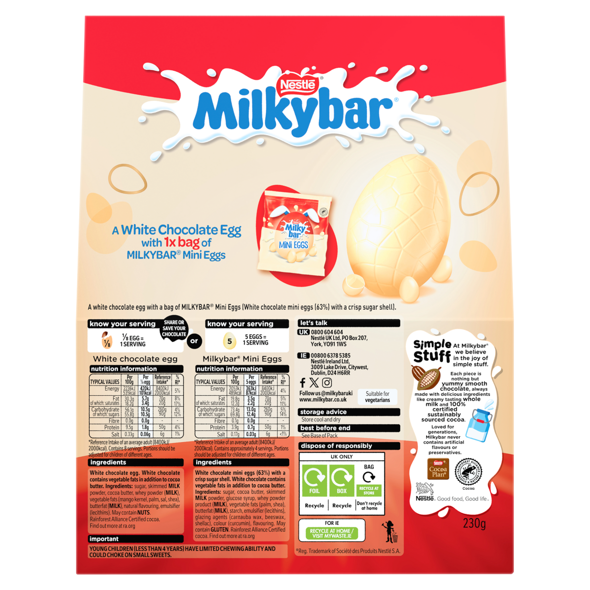 Milkybar 230g