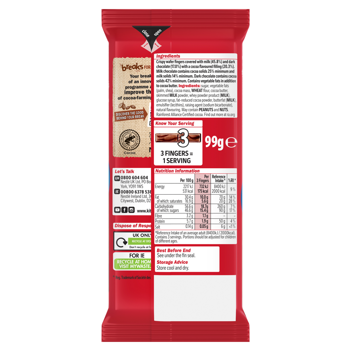 KitKat Double Chocolate 99g