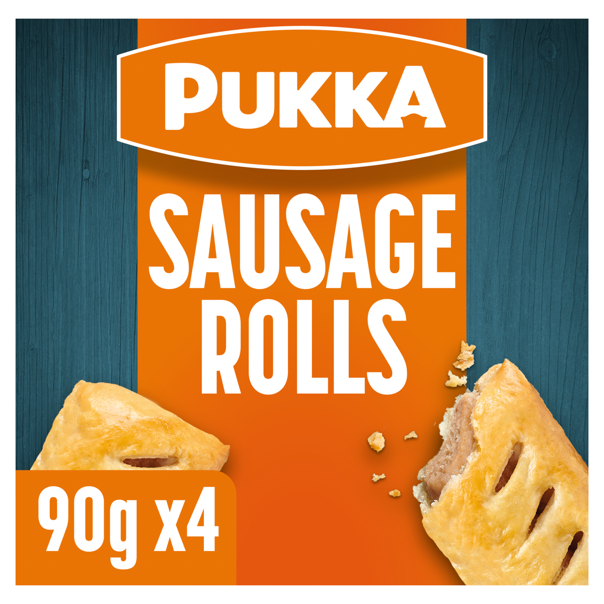 Pukka 4 Sausage Rolls 360g