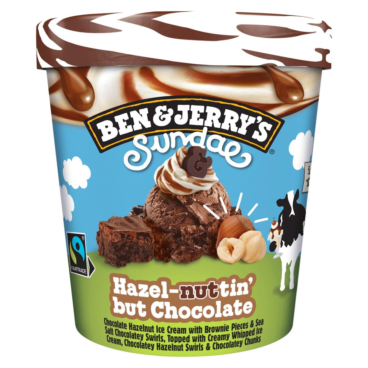 Ben & Jerry’s  Ice Cream Hazel-nuttin’ but Chocolate Sundae 427 ML