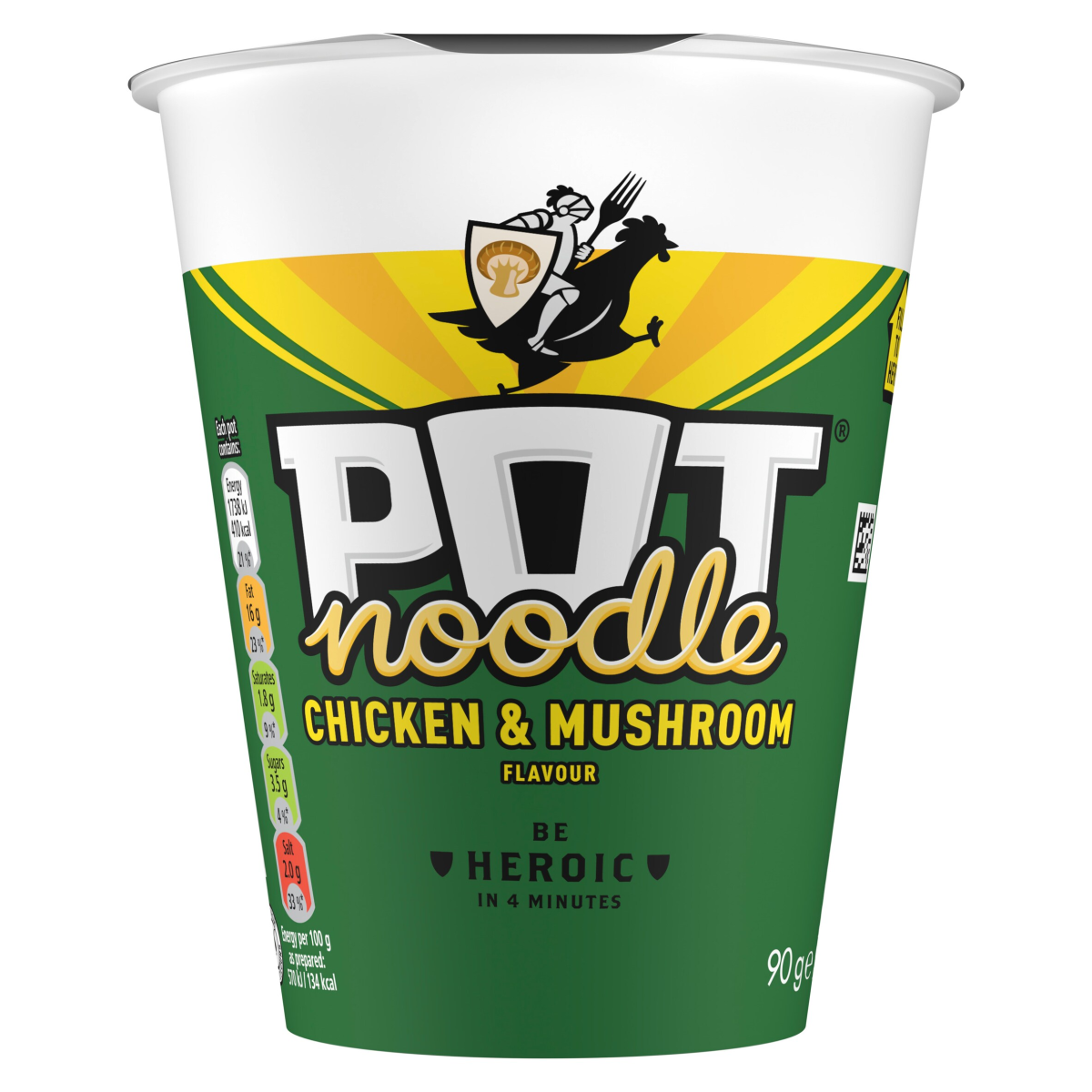 Pot Noodle Chicken & Mushroom Instant Noodles 90 g