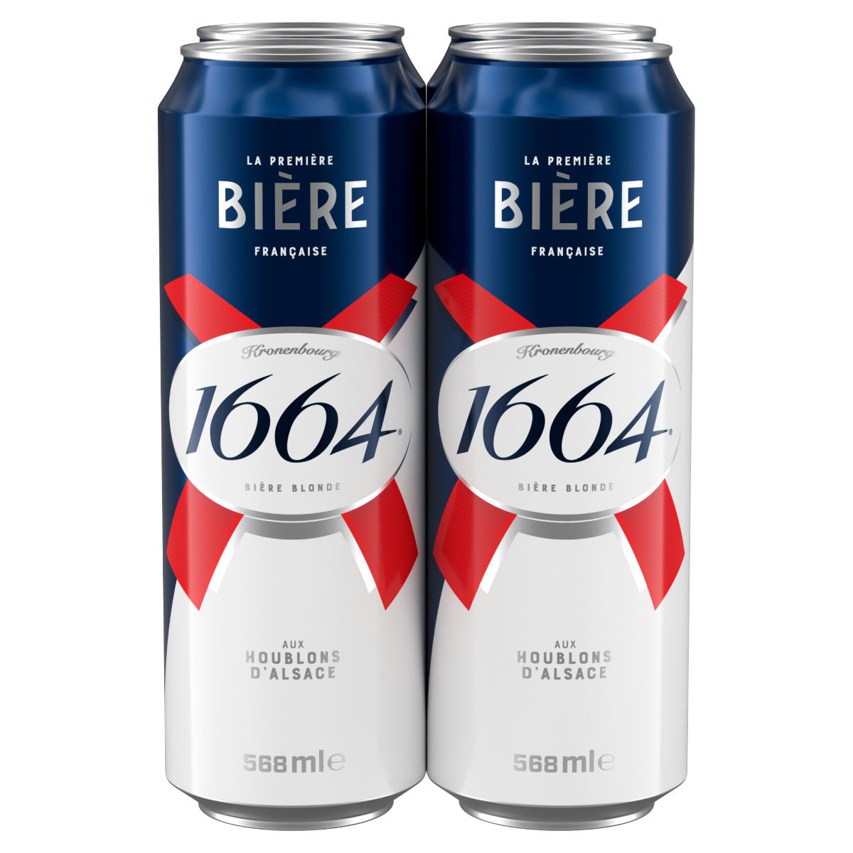 Kronenbourg 1664 Bière Blonde 4 x 568ml