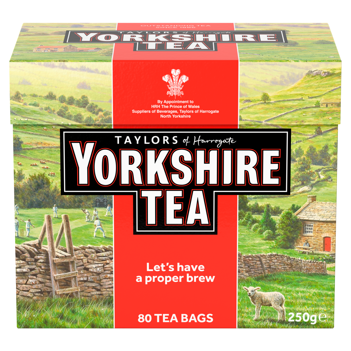 Yorkshire Tea 80 Tea Bags 250g