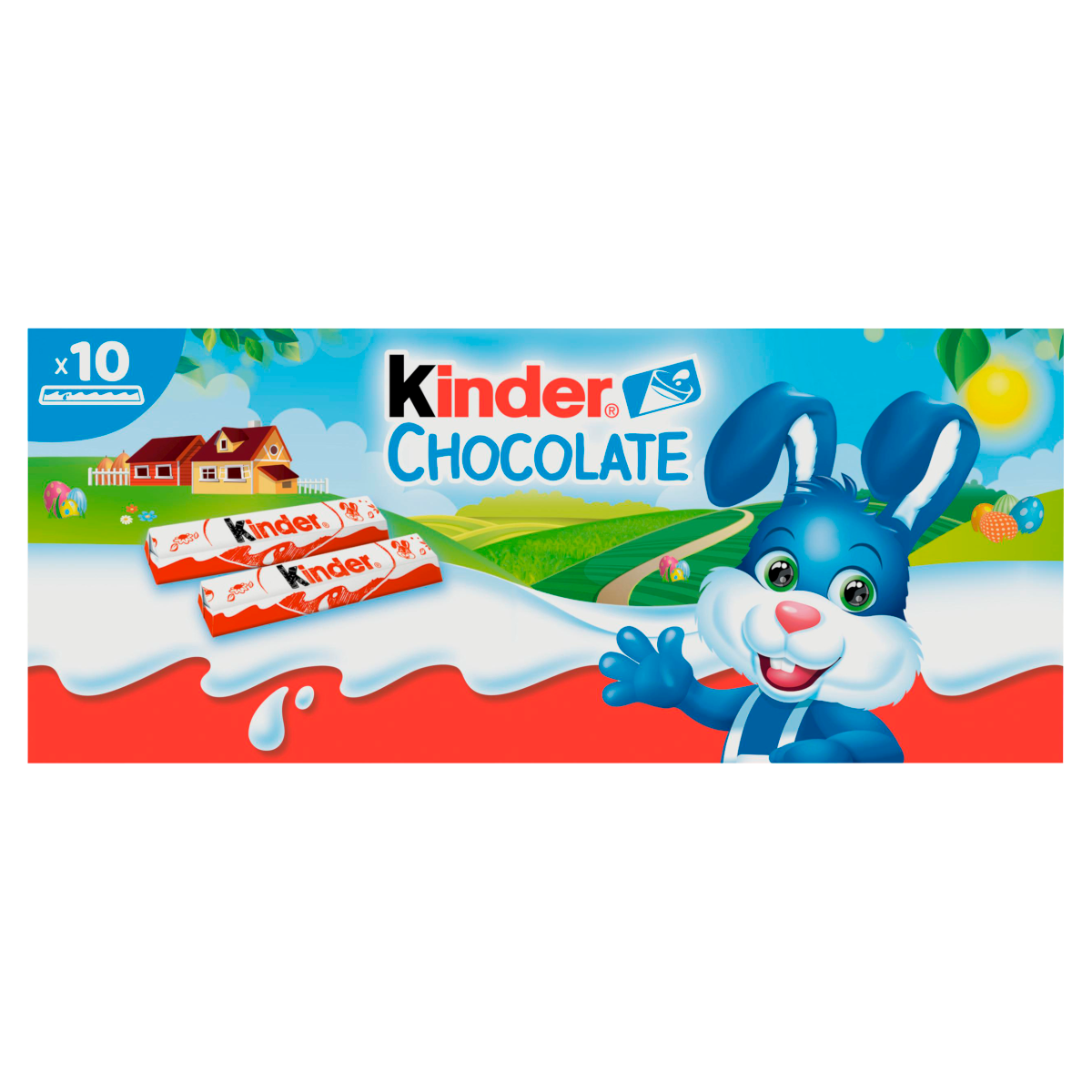 Kinder Chocolate Small Bars Multipack 10 x 12.5g (125g)