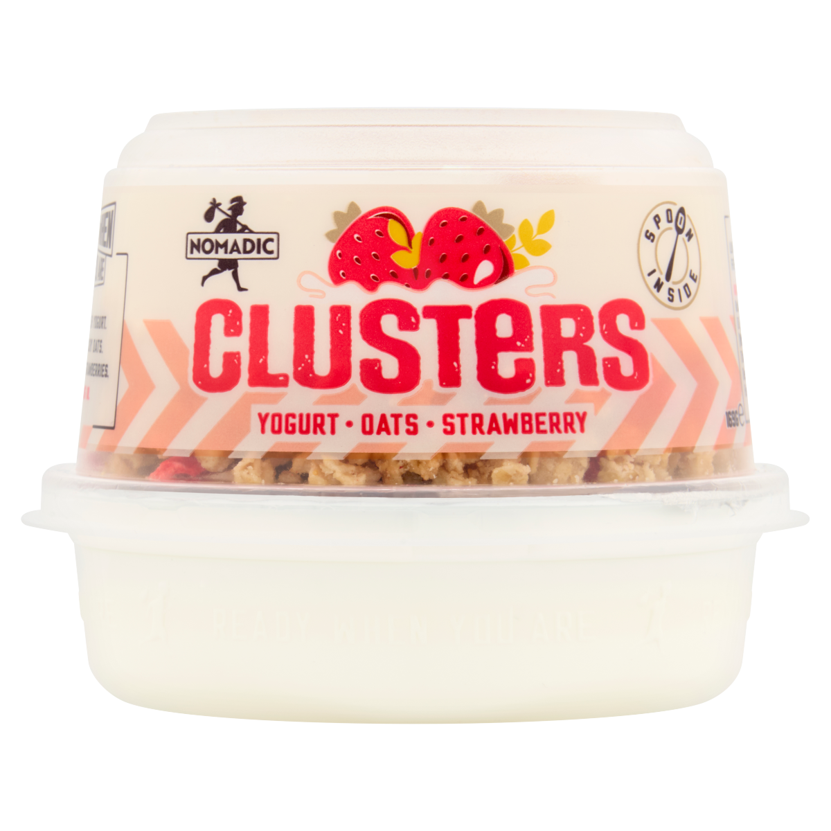 Nomadic Clusters Yogurt & Oats & Strawberry 169g