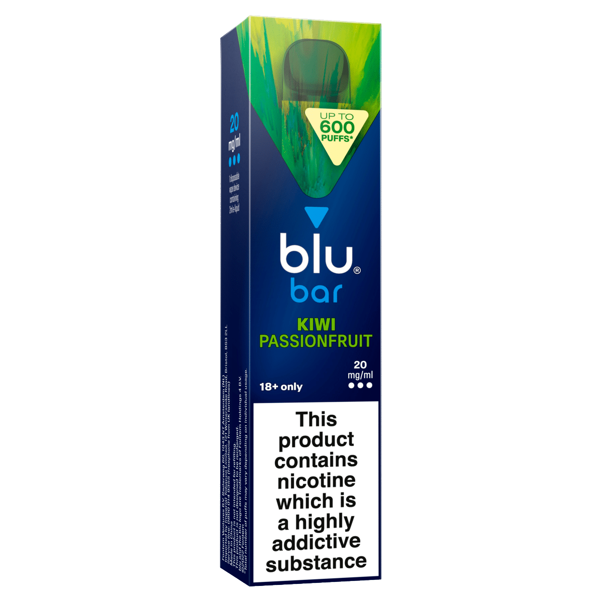 blu bar Kiwi Passionfruit Disposable Vape 20mg/ml