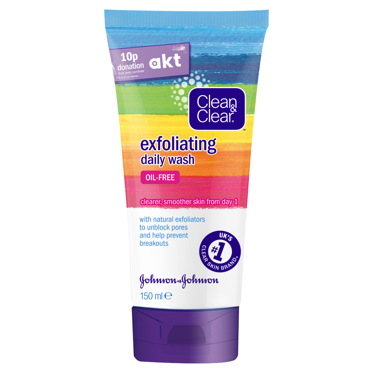 CLEAN & CLEAR® Limited Edition Exfoliating Daily Wash 150ml