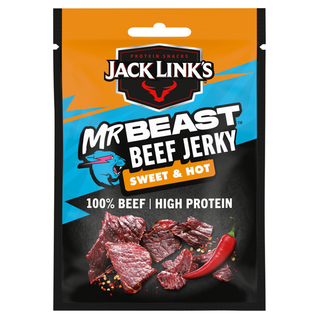 Jack Link’s Mr Beast Beef Jerky Sweet & Hot 25g