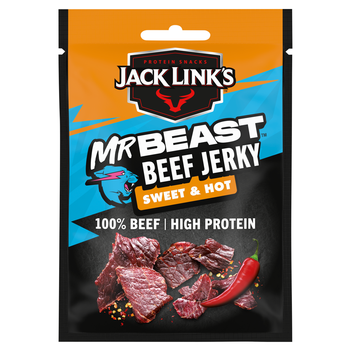 Jack Link’s Mr Beast Beef Jerky Sweet & Hot 25g