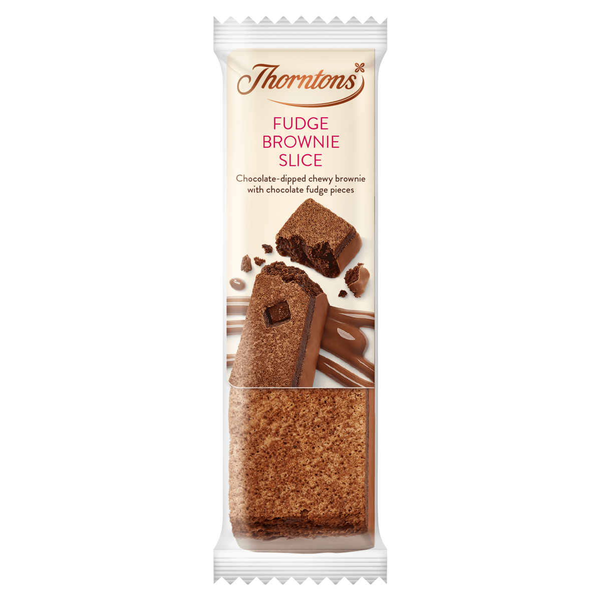 Thorntons Fudge Brownie Slice