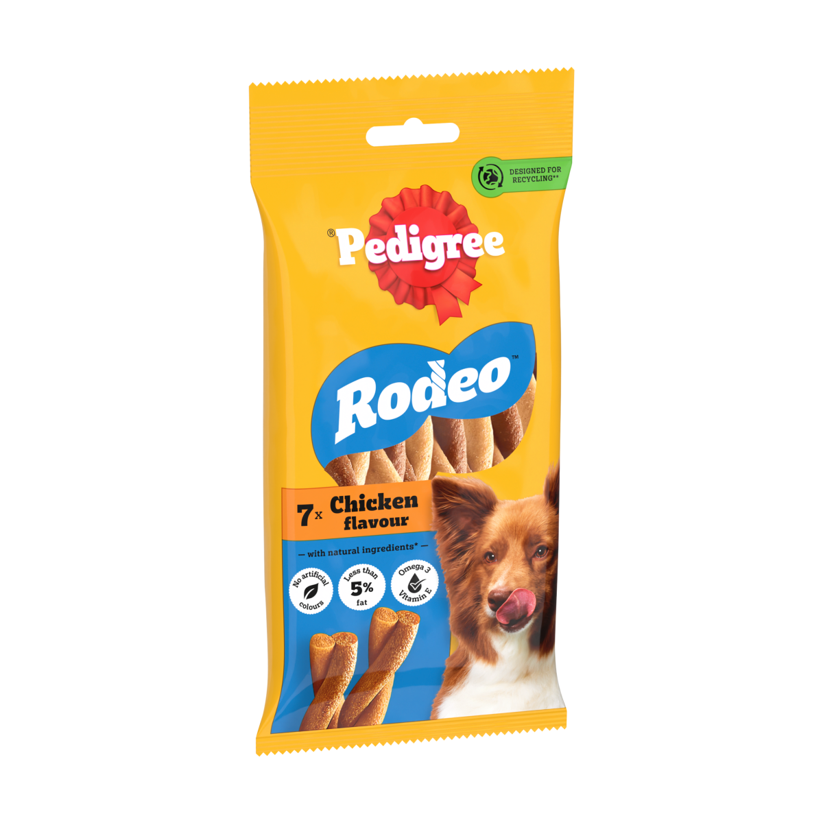 PEDIGREE RODEO Chicken Dog Treats 7 Sticks