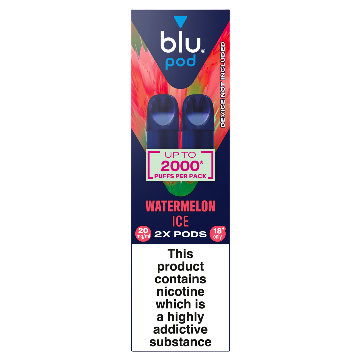 blu pod Watermelon Ice 20mg/ml 2 x 2ml