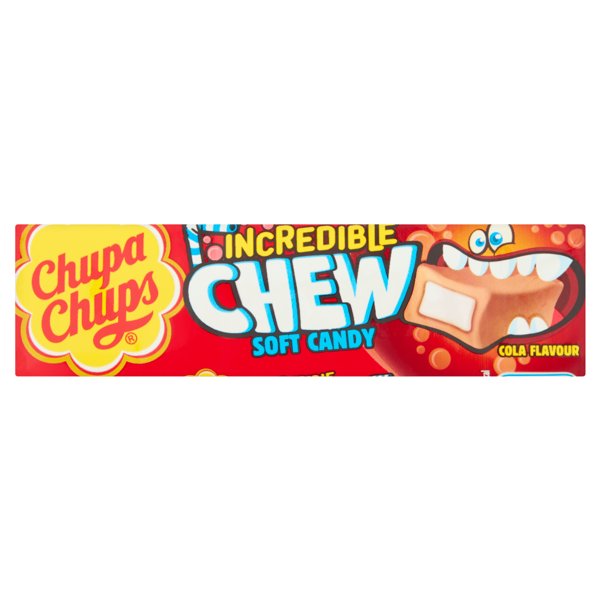 Chupa Chups Incredible Chew Soft Candy Cola Flavour 45g