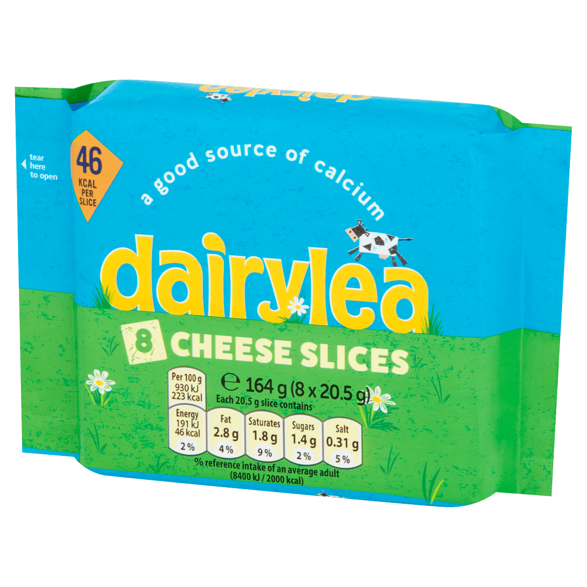 Dairylea Cheese Slices 8 x 20.5g (164g)