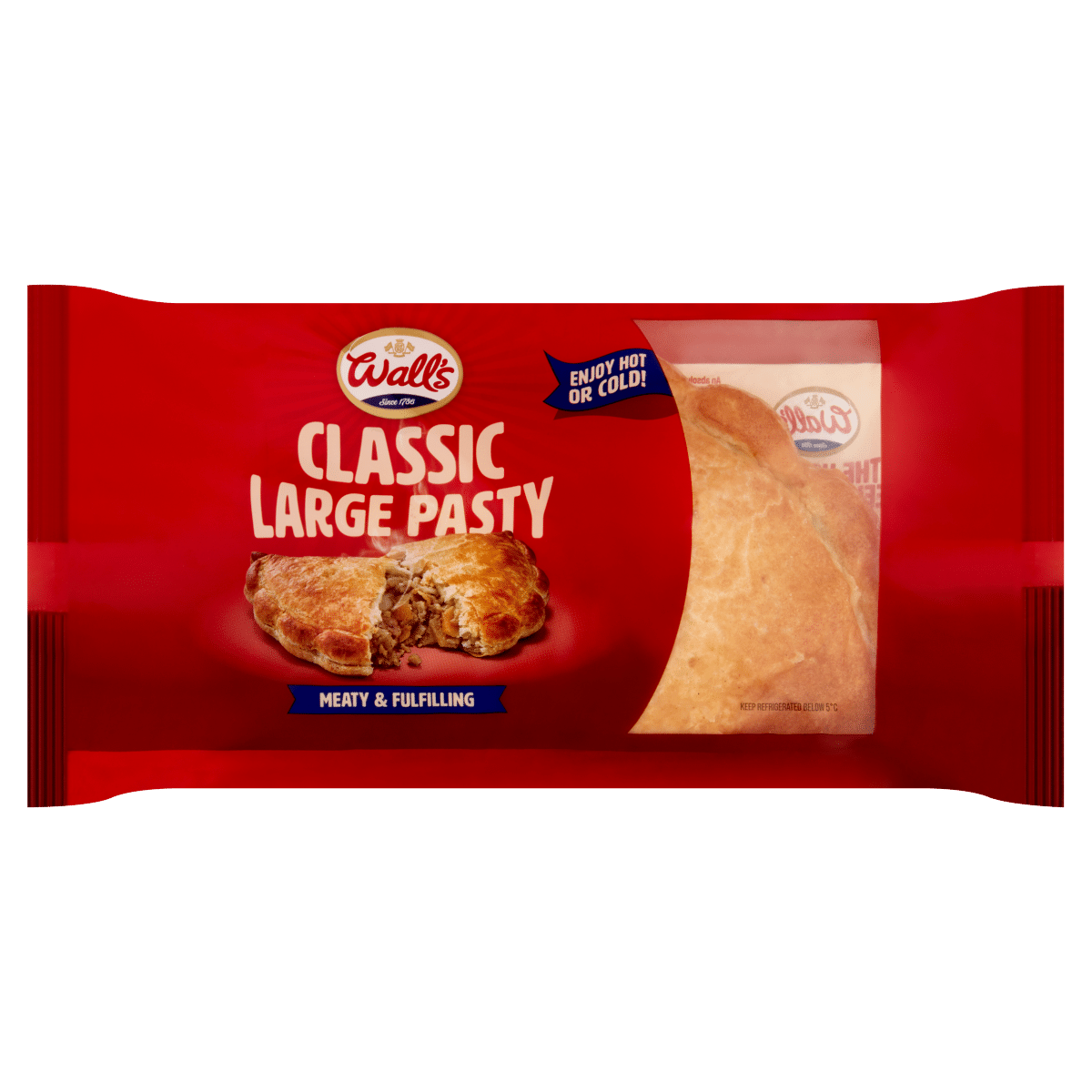 Wall’s Classic Large Pasty 240g