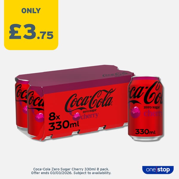 P13C – Coke Zero Cherry 8pk